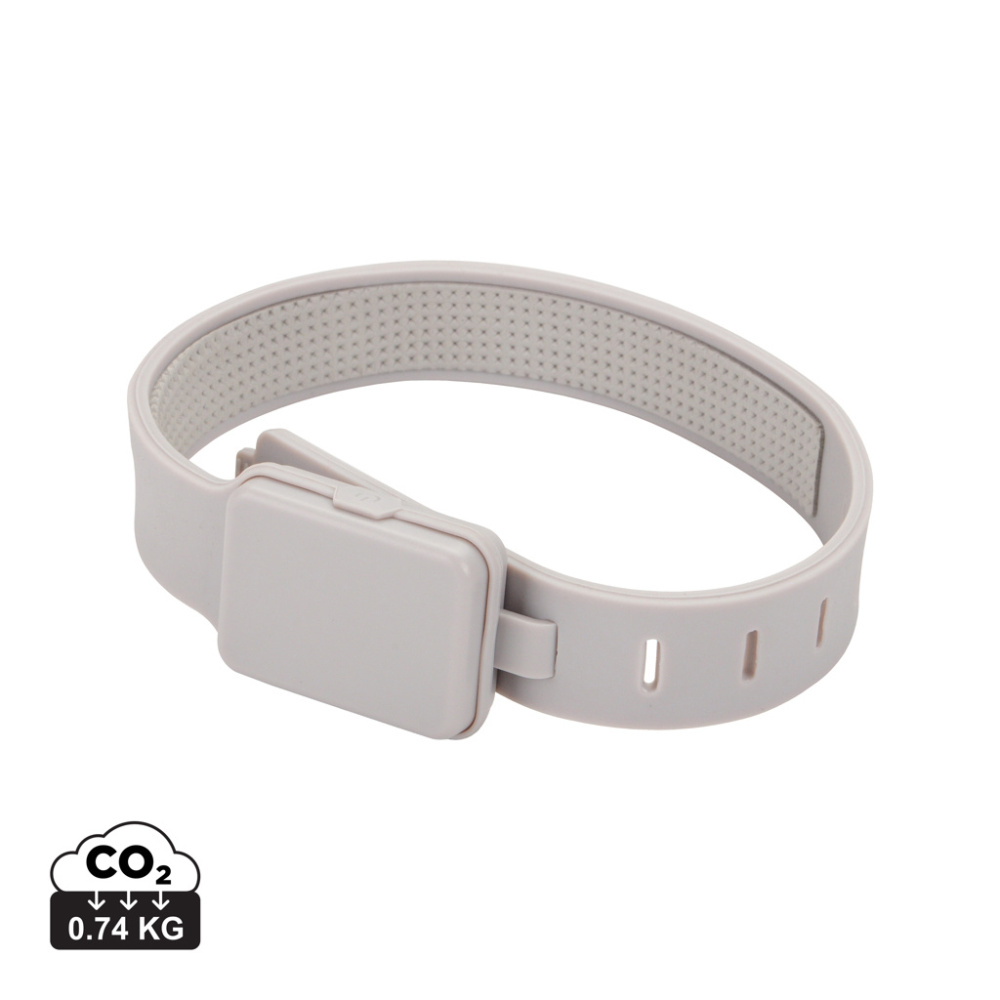 Logotrade promotional products photo of: Lumi Sprint RCS rplastic LED re-chargeable running light