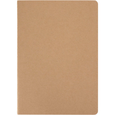 Logotrade business gifts photo of: Slyk A5 kraft cahier notebook with dotted pages