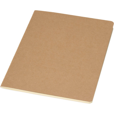 Logo trade corporate gifts picture of: Slyk A5 kraft cahier notebook with dotted pages