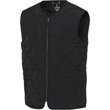 Logo trade promotional giveaways image of: Quartz GRS recycled unisex quilted bodywarmer