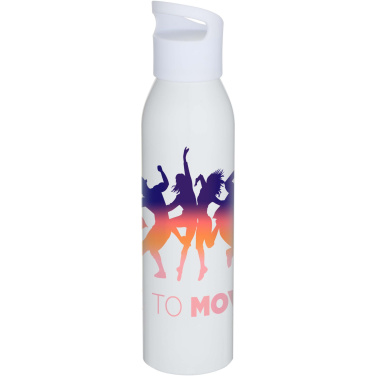 Logo trade business gift photo of: Sky 650 ml RCS recycled single wall stainless steel water bottle