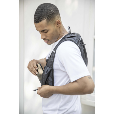 Logo trade corporate gifts image of: Nomad GRS recycled running vest hydration pack 5L