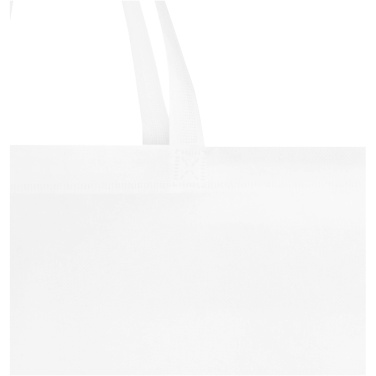 Logotrade advertising product image of: EcoSeal GRS recycled nonwoven gusset tote bag 12L