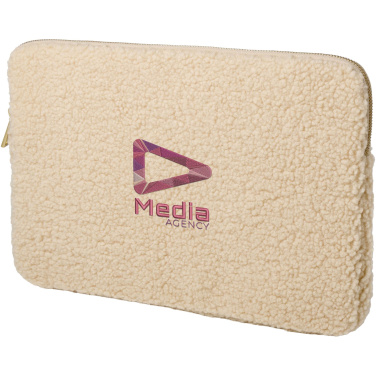 Logotrade promotional item picture of: Bear 13" GRS recycled sherpa laptop sleeve 2L