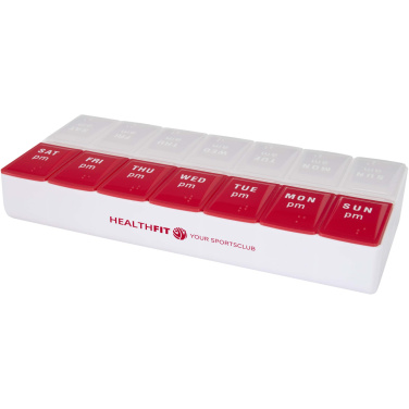 Logo trade promotional giveaways picture of: Cycle 7-day AM/PM multi-vitamin organiser