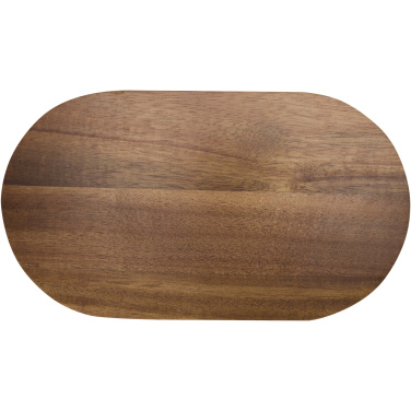 Logo trade promotional item photo of: Edge acacia wood serving tray
