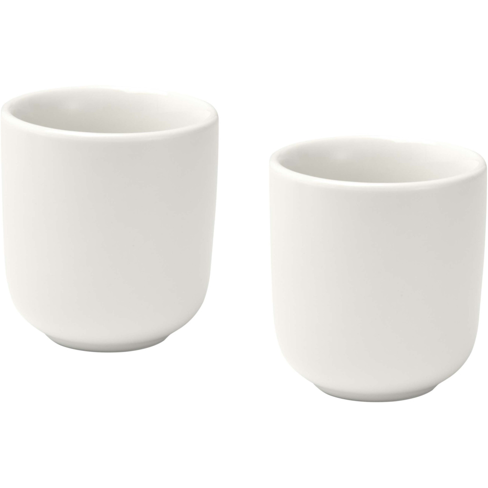 Logotrade corporate gift picture of: Male 90 ml ceramic espresso cups - set of 2