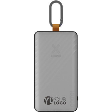 Logo trade advertising products image of: Xtorm XG2S101 Go2 10.000 mAh 15W solar power bank with light