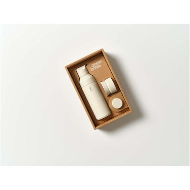 Logo trade promotional item photo of: Ocean Bottle 500 ml 3-in-1 gift set