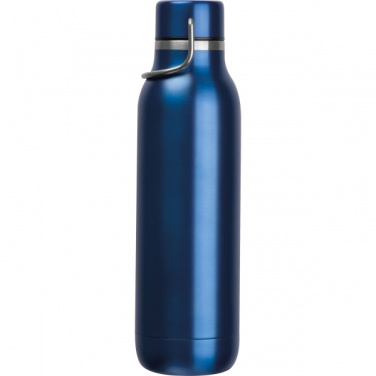 Logo trade promotional merchandise picture of: Stainless steel water bottle BORGHOLM