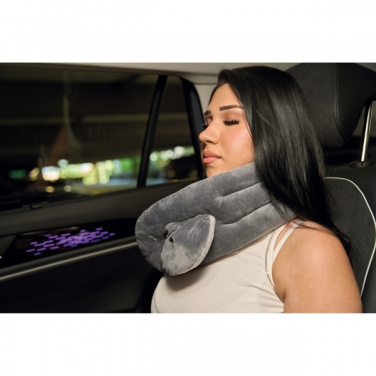 Logo trade promotional merchandise image of: Neck pillow BOULDER