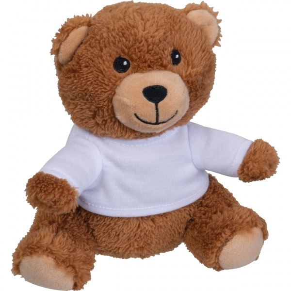 Logo trade corporate gifts image of: Plush teddy bear HELSINKI