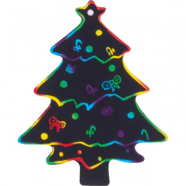 Logotrade promotional merchandise photo of: Scratch-off Christmas ornaments SOUTH POLE