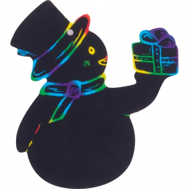 Logotrade promotional product picture of: Scratch-off Christmas ornaments SOUTH POLE