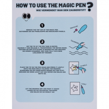 Logotrade advertising products photo of: Watercoloring Book ANGERS