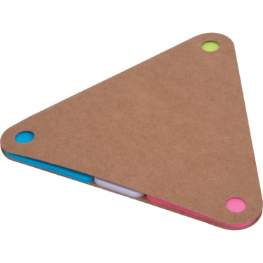 Logo trade advertising product photo of: Sticky Note Booklet BOSTON