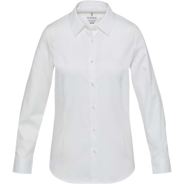 Logo trade promotional giveaway photo of: Citrine twill women's shirt