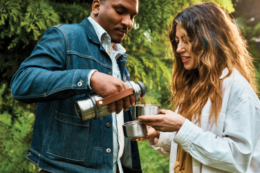 Logotrade promotional giveaway picture of: Black+Blum Explorer Flask Duo 1L