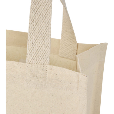 Logotrade advertising product picture of: Odessa 220 g/m² GRS recycled cotton mini gusset tote bag 9L