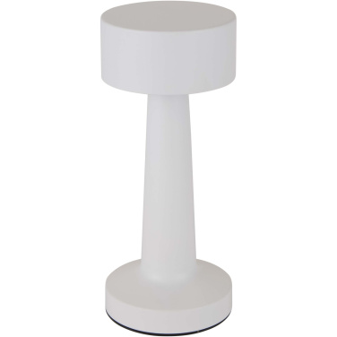 Logo trade promotional items image of: Aludra rechargeable dimmable table lamp with 3 light modes