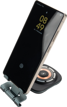 Logotrade promotional gifts photo of: Phone holder with wireless charger