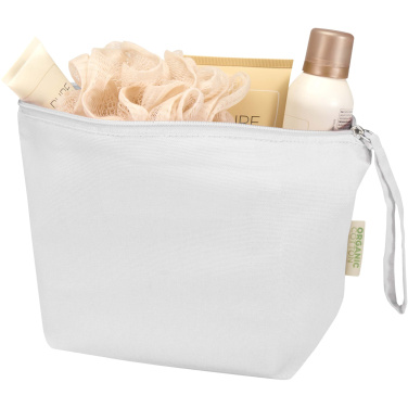 Logotrade promotional merchandise picture of: Odisha 180 g/m² OCS organic large accessory pouch 3L