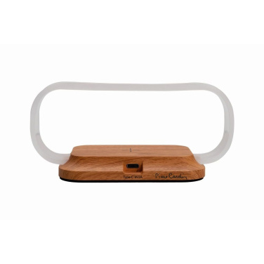 Logo trade promotional merchandise picture of: Phone stand with wireless charger JEROME Pierre Cardin