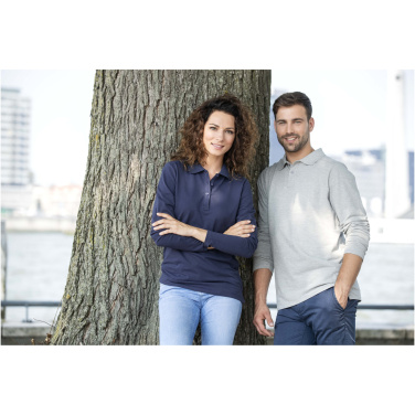 Logo trade promotional items picture of: Oakville long sleeve men's polo