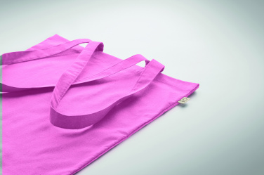 Logo trade advertising products image of: Recycled cotton shopping bag