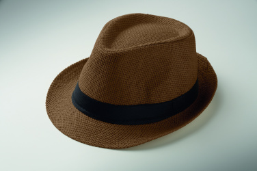 Logo trade corporate gift photo of: Paper straw hat