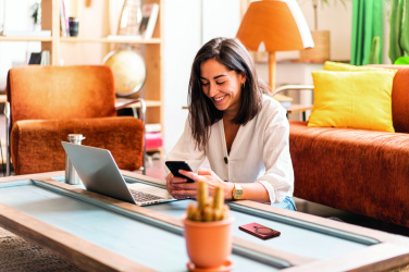 Logotrade promotional products photo of: Wireless charger power bank