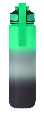 Logo trade promotional gifts image of: Sports water bottle RPET 1L