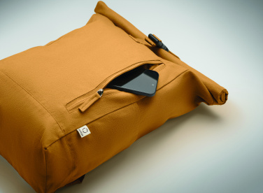 Logo trade promotional merchandise photo of: Roll top backpack 390 gr/m²