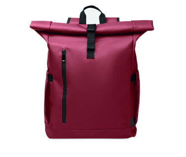 Logo trade advertising product photo of: Rolltop laptop rucksack 600D