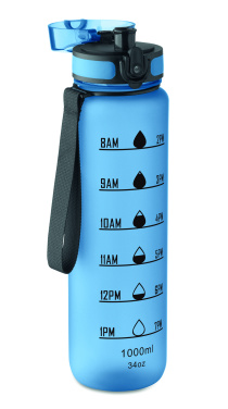 Logotrade promotional item picture of: Sports water bottle RPET 1L