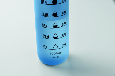 Logotrade promotional merchandise photo of: Sports water bottle RPET 1L