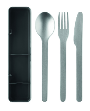 Logotrade promotional products photo of: Stainless steel cutlery set