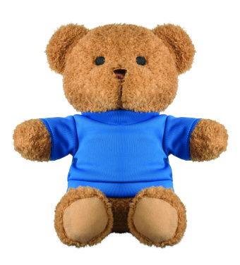Logotrade promotional giveaway image of: Teddy bear with t-shirt 23 cm