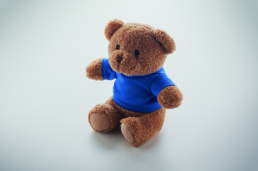 Logotrade advertising product image of: Teddy bear with t-shirt 23 cm