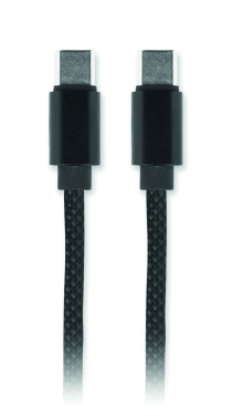 Logotrade promotional item picture of: Braided magnetic cable in RPET