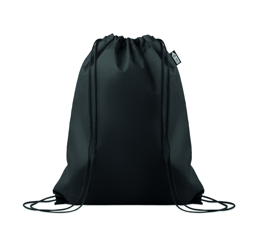 Logotrade corporate gifts photo of: Drawstring bag RPET non-woven