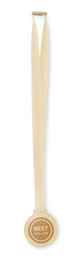 Logo trade corporate gift photo of: Wooden medal