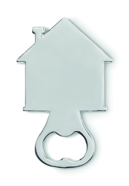 Logo trade promotional gifts image of: House shape bottle opener