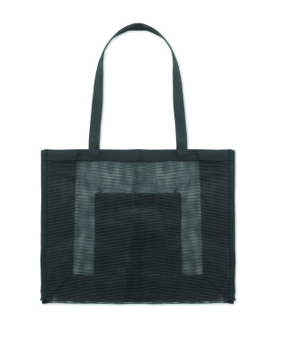 Logo trade corporate gifts picture of: RPET mesh shopping bag