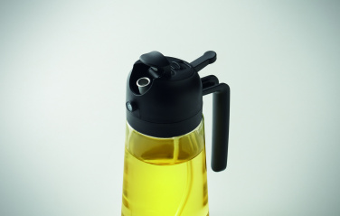 Logo trade promotional giveaways image of: Glass oil dispenser & sprayer