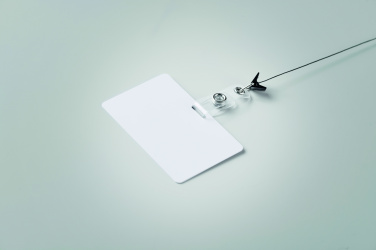 Logotrade promotional giveaway picture of: Lanyard badge 54 x 86mm