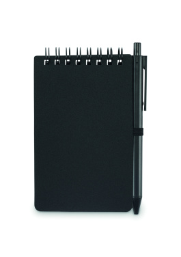 Logo trade advertising products image of: Water repellent notepad