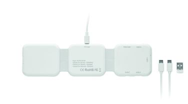Logo trade promotional products picture of: Foldable charging station