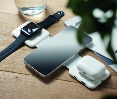 Logo trade advertising products image of: Foldable charging station