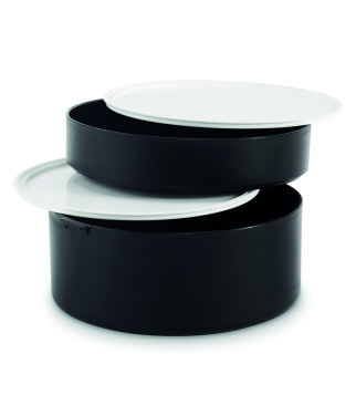 Logo trade promotional products picture of: PP two-tier lunch box 950 ml